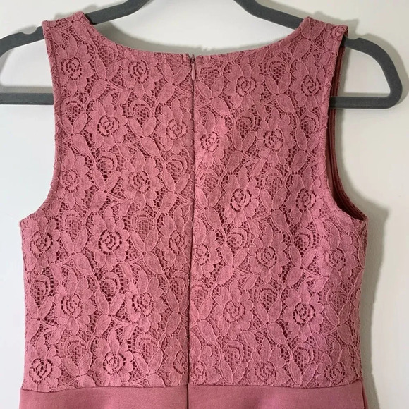 Altar’d State Mauve Lace Tank Swing Dress Small S - Picture 5 of 9